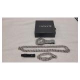 Cartice Watch, Chain & Bracelet Unauthticated