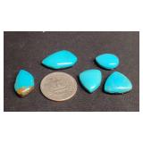 Kingman Turquoise Cabochons