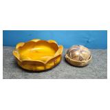 8) Assorted Size Wooden Bowls