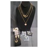 2)Earrings & Necklace Sets 4)Necklaces 3)Earrings
