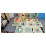 15 vintage record albums