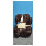Brown Soft & Cozy Blanket Full/Queen Size