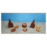 Collection of 18 Cup Coasters