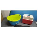 Cooler, Water Bucket