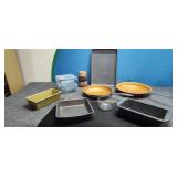 Kitchen Items, Pans, Glass Containers