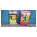 Japanese pocket Monster card and figure