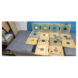 14 Vintage record albums