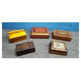 Assortment of Trinket Boxes
