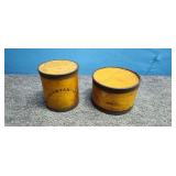 Vintage Wood / Metal Containers