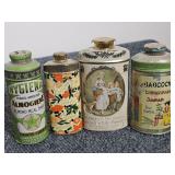 Various Vintage Talc Powders
