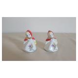 Hull Pottery Little Red Riding Hood S&P Shakers