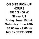 ON SITE PICK UP INFORMATION