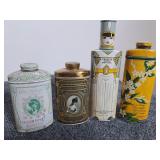 Various Vintage Talc Powders