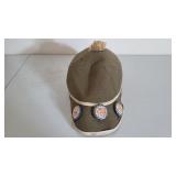 Vintage Hat With Pins