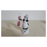 1920s- 1930s German Porceilan Maid Egg Timer