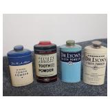 Vintage Tooth Powders