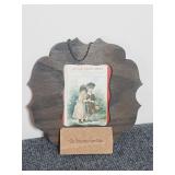 Vintage Advertising Plaque