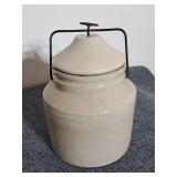 Antique Weir Stoneware Canning Crock
