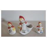 Hull Pottery Little Red Riding Hood S&P Shakers
