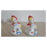 Hull Pottery Little Red Riding Hood S&P Shakers