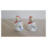 Hull Pottery Little Red Riding Hood S&P Shakers