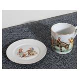 Vintage German Cup & Saucer
