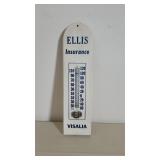 Vintage Ellis Insurance Thermometer