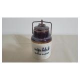 1890s-1900s Horseradish Stoneware Jar
