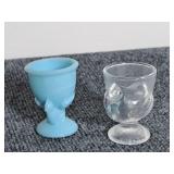 Vintage Glass Egg Cups
