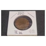 1870 Indian Head Penny Good Date