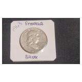 1963 Silver Franklin Half Dollar