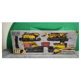 NIB Cat Motorized Construction Express Train