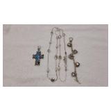 Vintage Necklace,Bracelet & Pendant