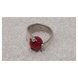 6.75 Size Sterling Silver Ring