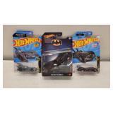 3)  Hot Wheels Bat Mobiles