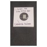 1 Gram .999 Fine Silver Bar