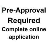 PRE-AEPPROVAL REQUIRED