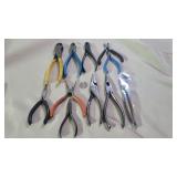 Dykes, Needle Nose & Channel Lock Pliers
