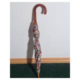 Vintage Floral Umbrella
