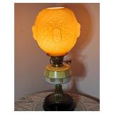 Antique Art Nouveau Figura Table Lamp