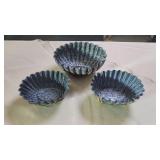 Antique Gray Graniteware Fluted Corn Molds