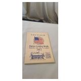 Vintage Advertising Pamphlet
