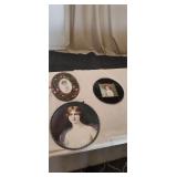 Vintage Vall Portrait Art 9' - 12' diameter