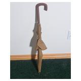 Vintage Tan Umbrella