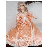 Vintage Victorian-Style Porcelain Doll