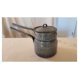Granite Enamel Double Broiler Panset