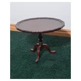 Vintage Miniature Pie Crust Table