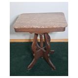 Antique Victorian Era Eastlake Parlor Table