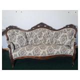 Vintage Victorian-Style Sofa