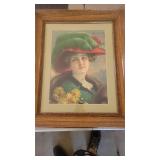 Yvette Victorian Art Cut Out of a Magazine 15'ï¿½20'